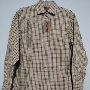 Men's Cotton Casual Button Down Shirt